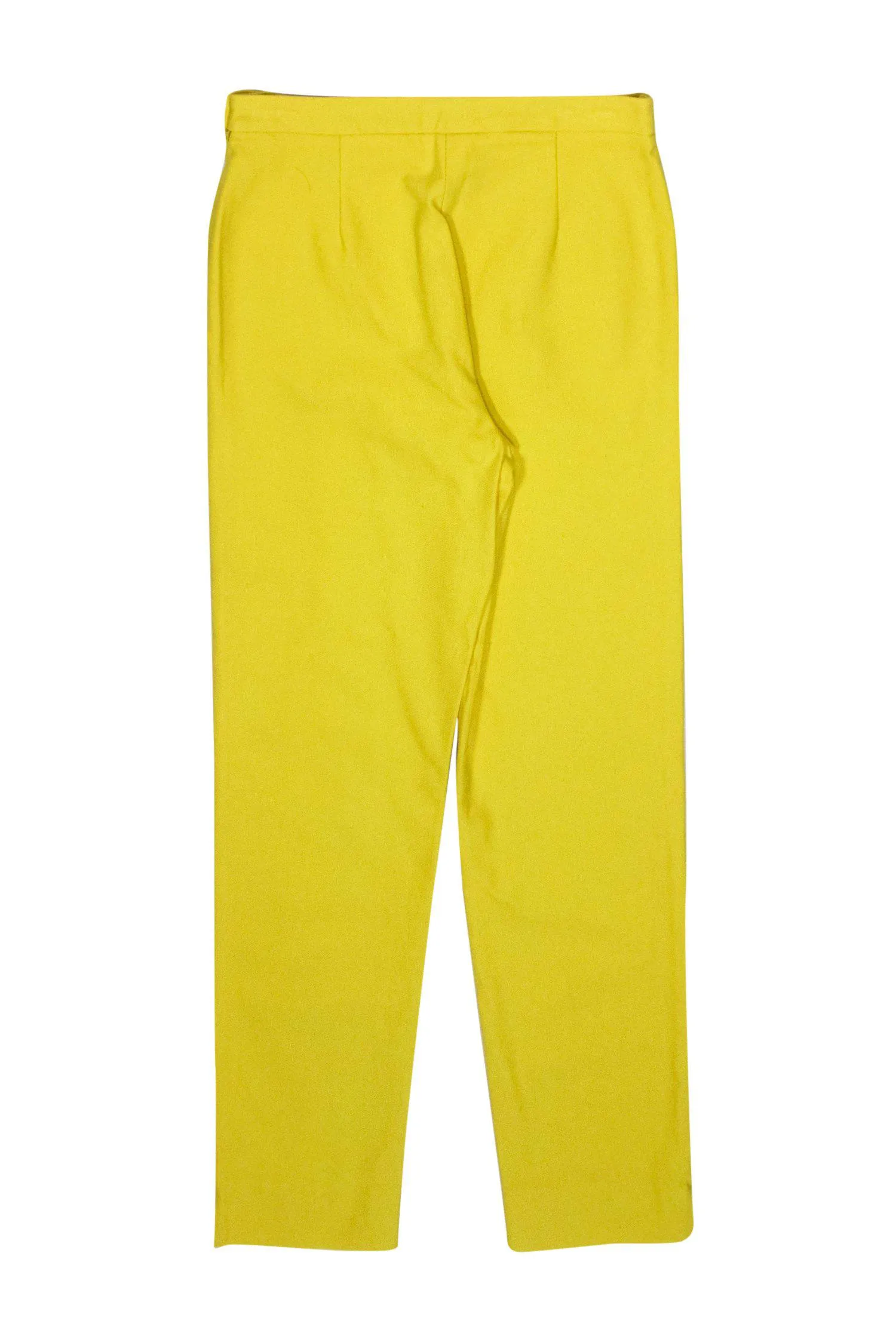 Agnona - Yellow Skinny Trousers Sz 6