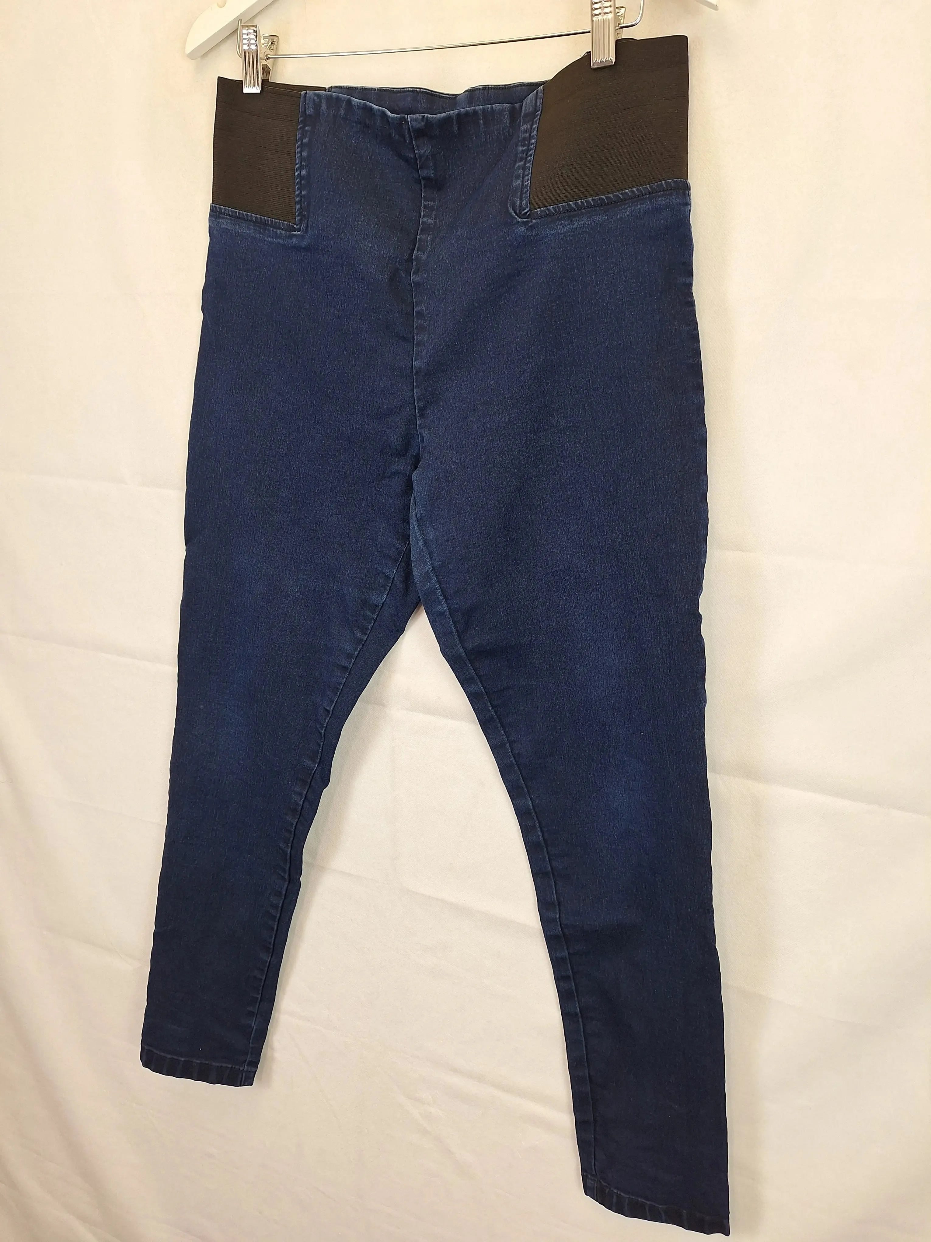 Assorted Brands Comfy Elasticated Denim Leggings Size 16