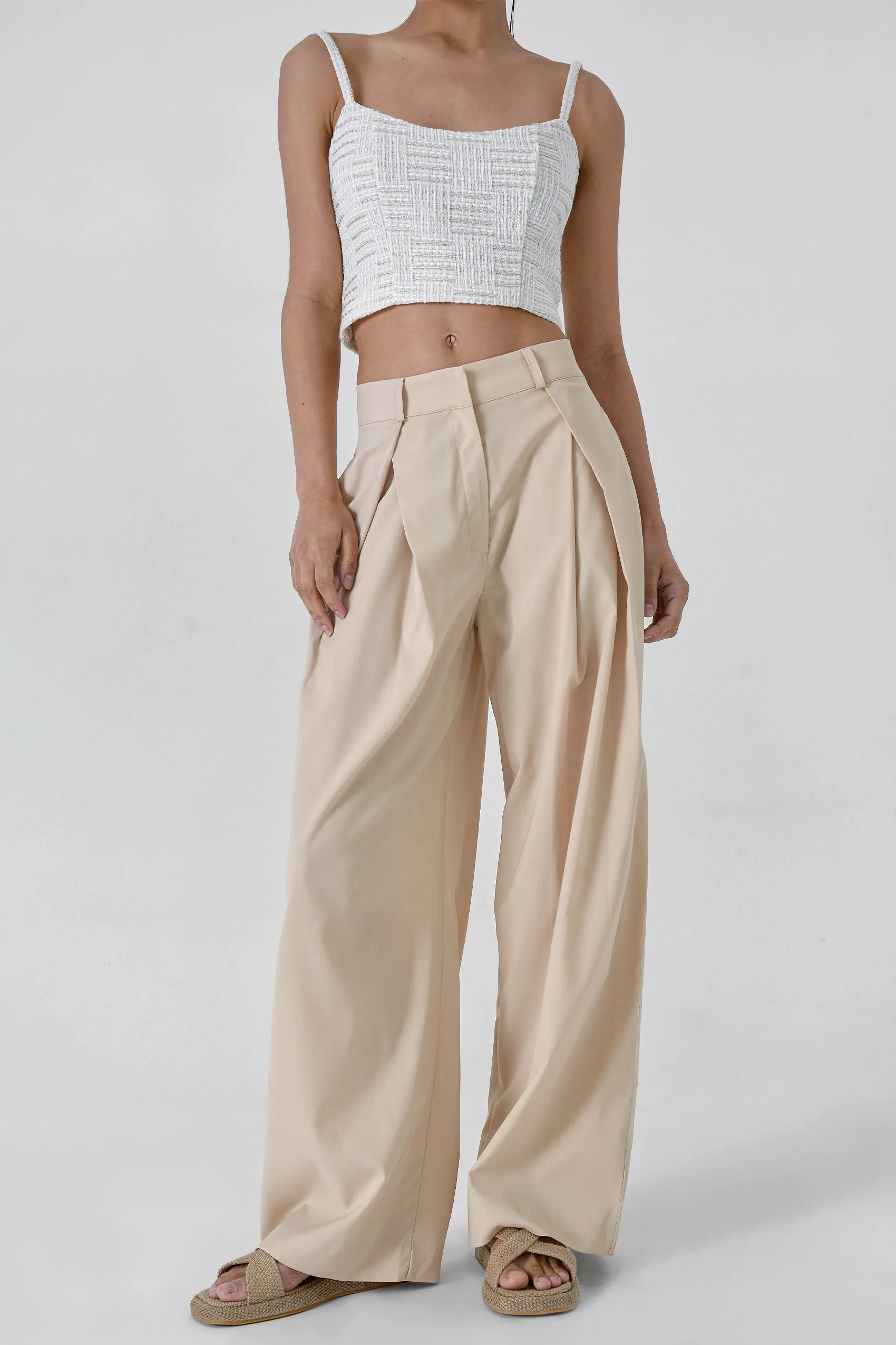 Barrod Pleated Trousers