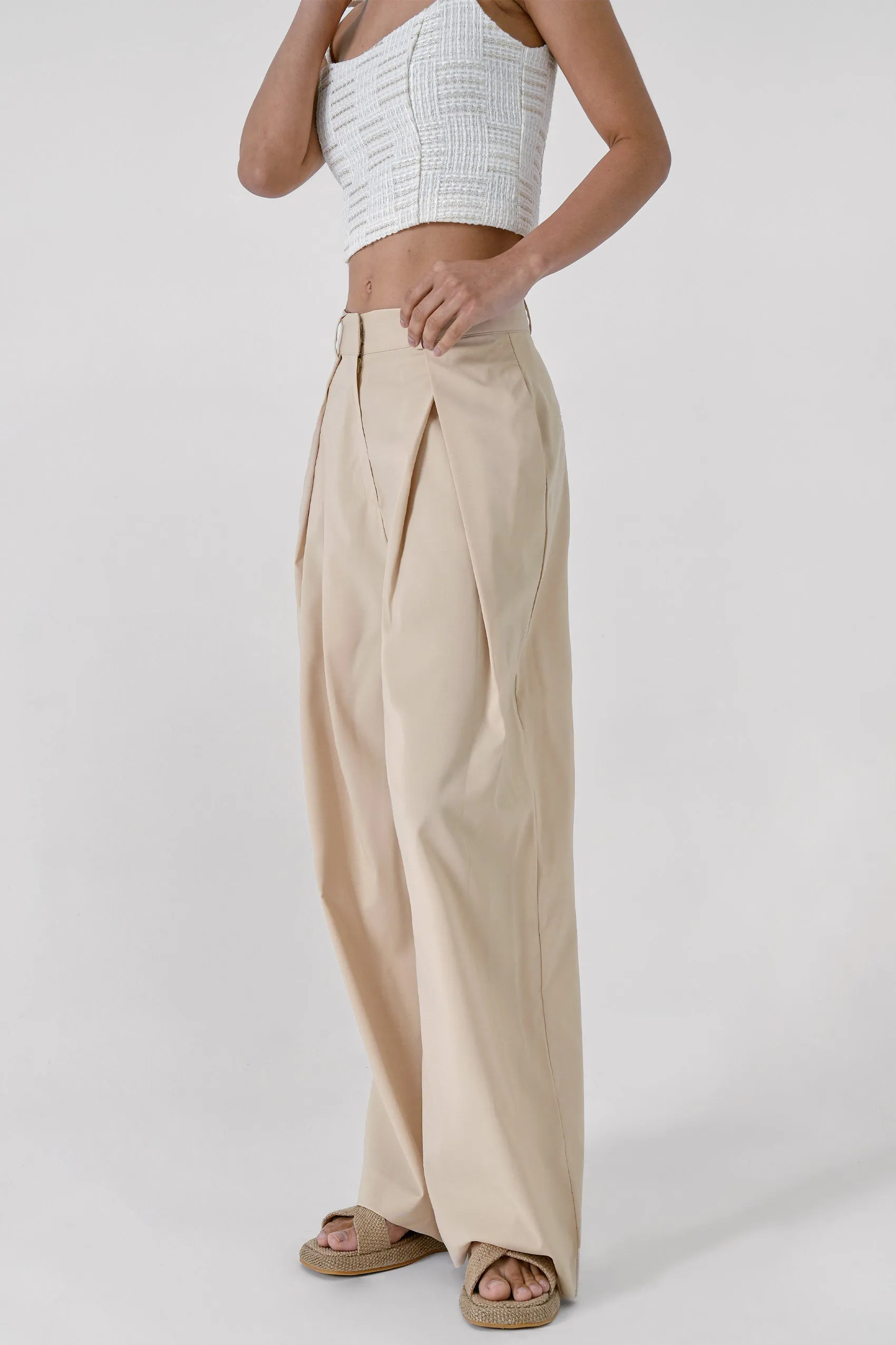 Barrod Pleated Trousers