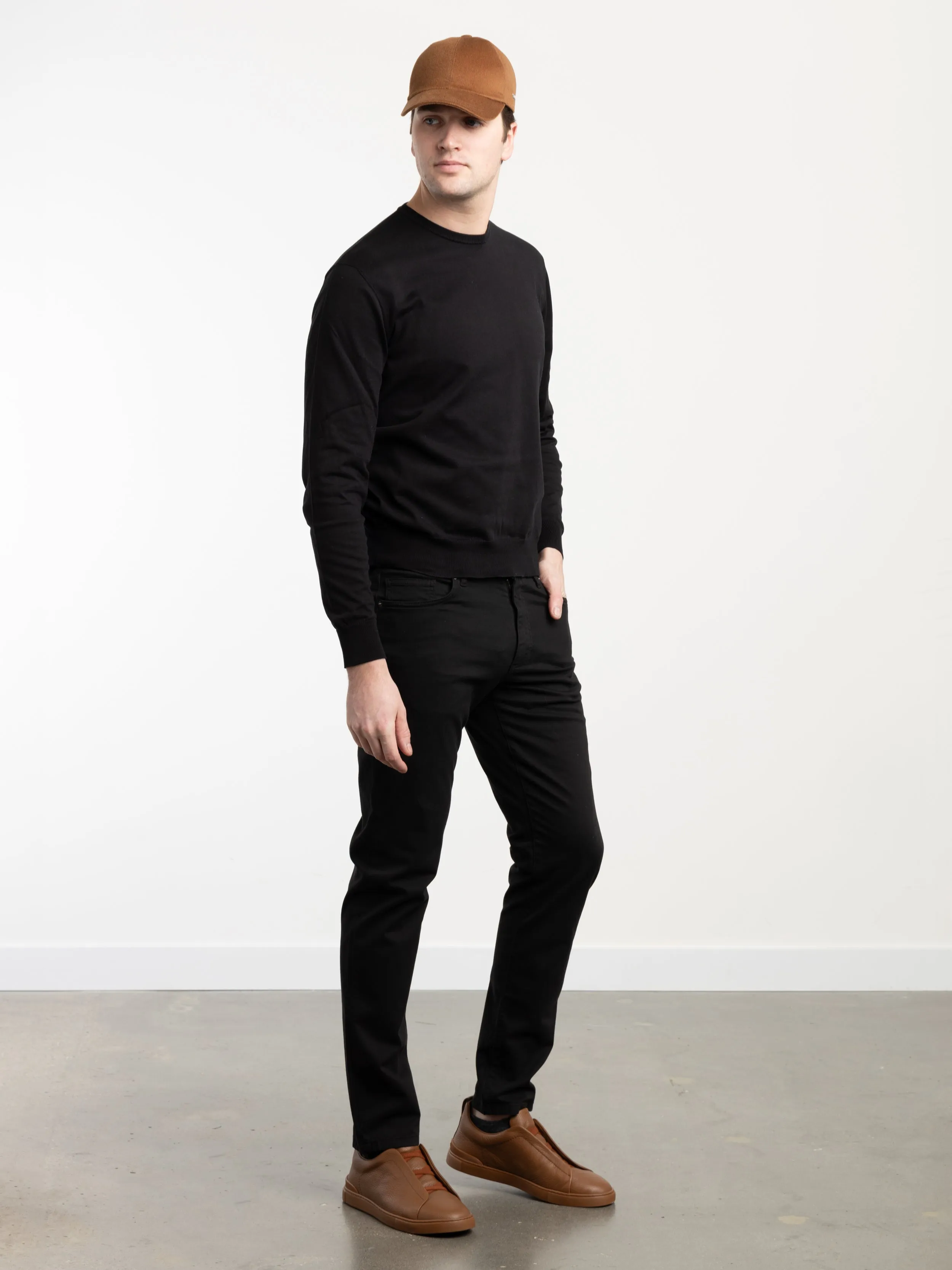 Black Stretch Roccia Jeans