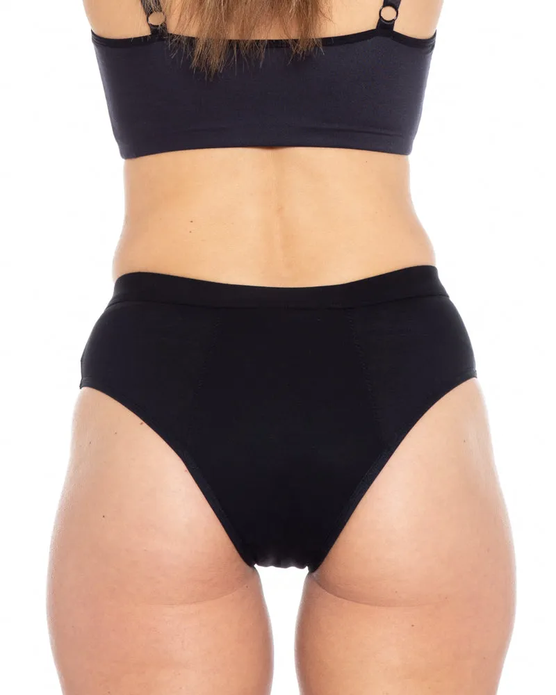 Bonded Edge Leakproof Brief Panty - Heavy Hold