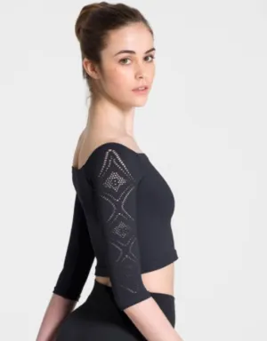 CAPEZIO 11313W DECO CROP TOP