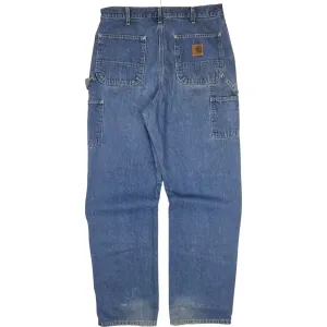 Carhartt Carpenter Denim Jeans Blue