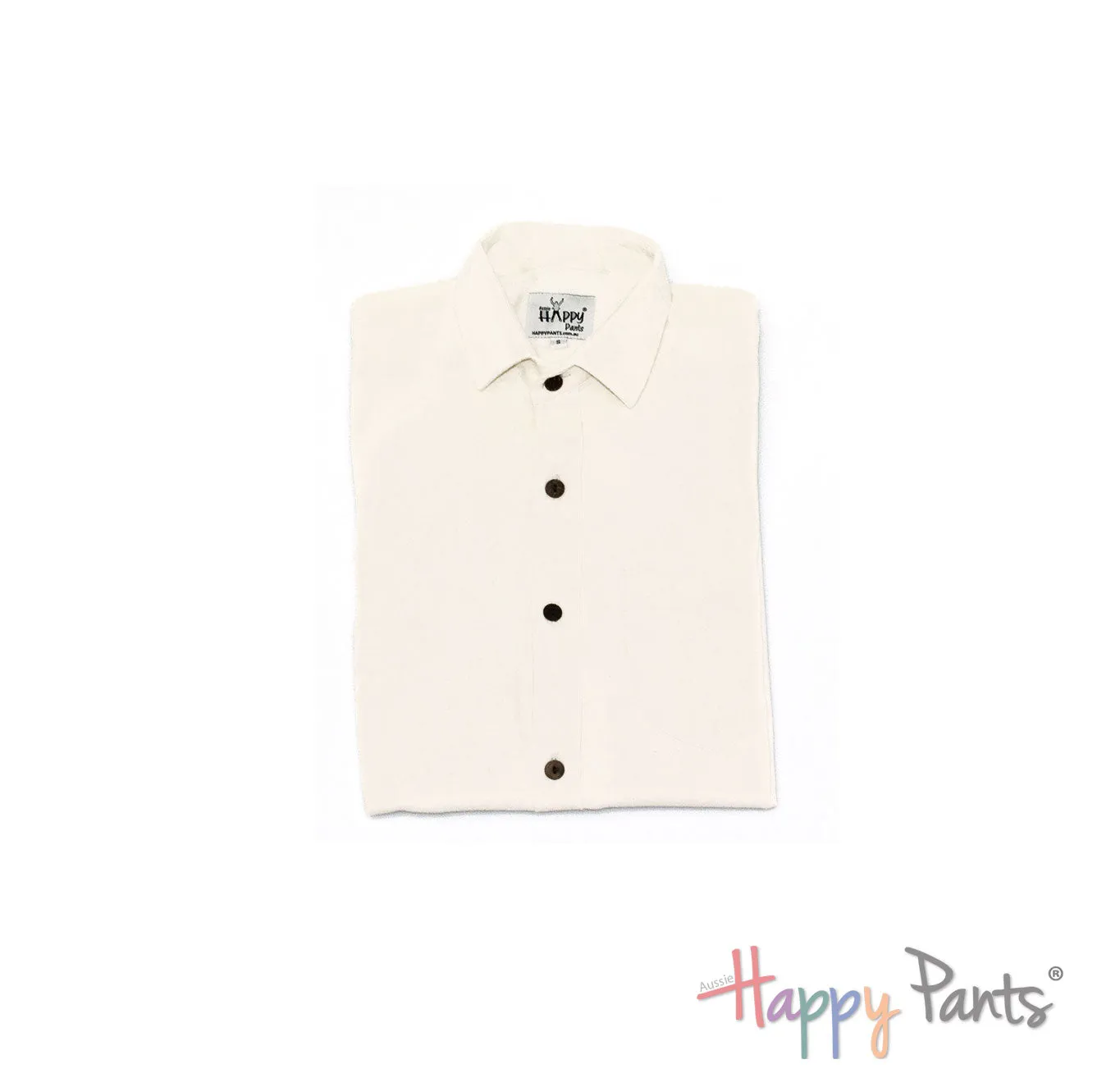 Casper White Button Shirt