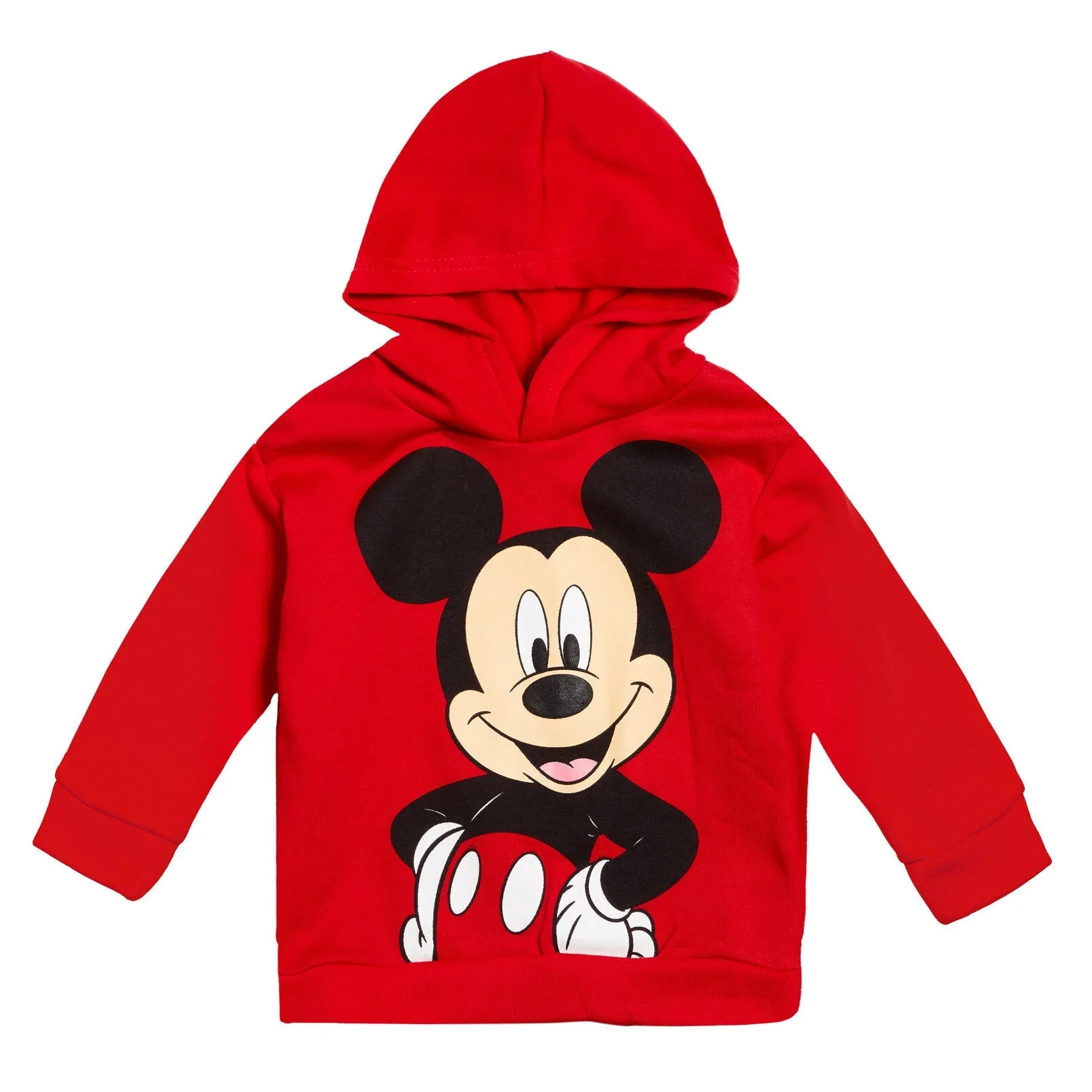 Disney Mickey Mouse Fleece Pullover Hoodie and Pants Outfit Set