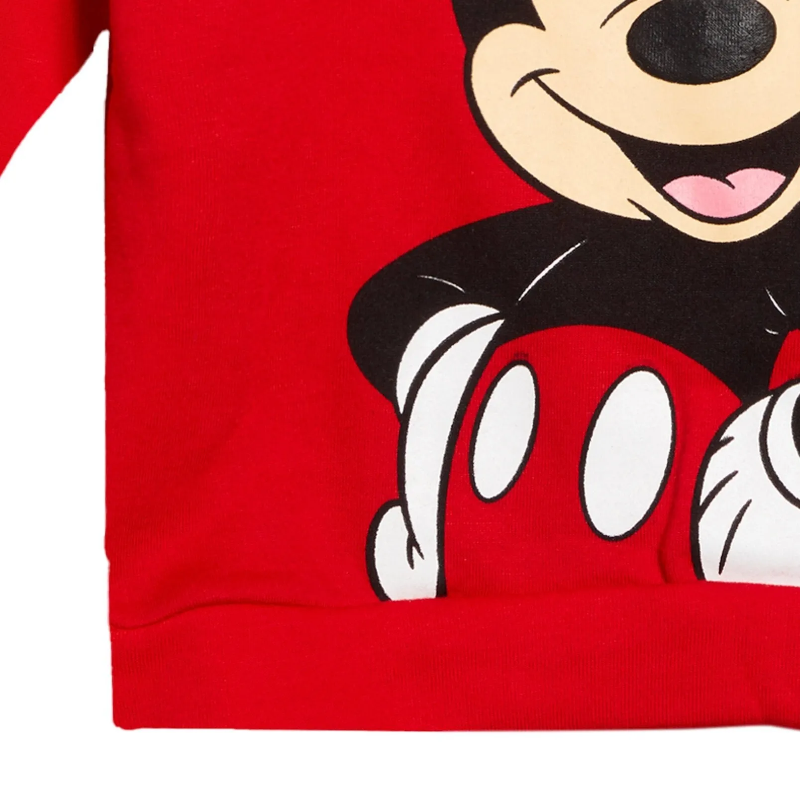 Disney Mickey Mouse Fleece Pullover Hoodie and Pants Outfit Set