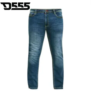 Duke Ambrose Blue Stretch Jeans Blue