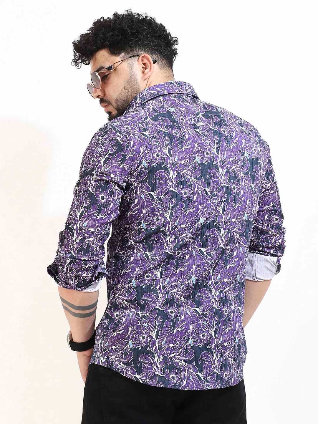 Encaustic Purple Shirt