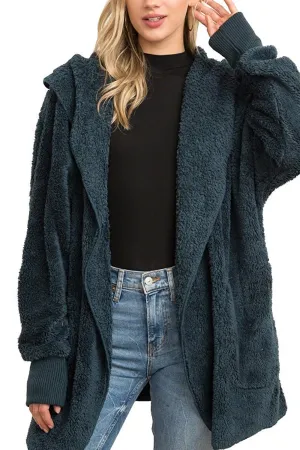 Certainly! To optimize the title for an e-commerce product, its helpful to include descriptive and appealing modifiers that highlight the key features and benefits. Heres an enhanced title for a faux fur jacket:

Luxe Womens Faux Fur Jacket - Stylish, Warm, and Eco-Friendly Winter Coat

This title includes descriptors like Luxe, Stylish, Warm, and Eco-Friendly, which can attract customers and provide important information about the products attributes.