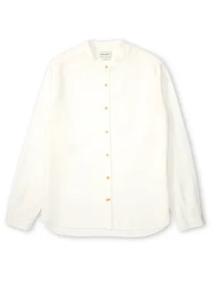 Grandad Shirt Haston Cream