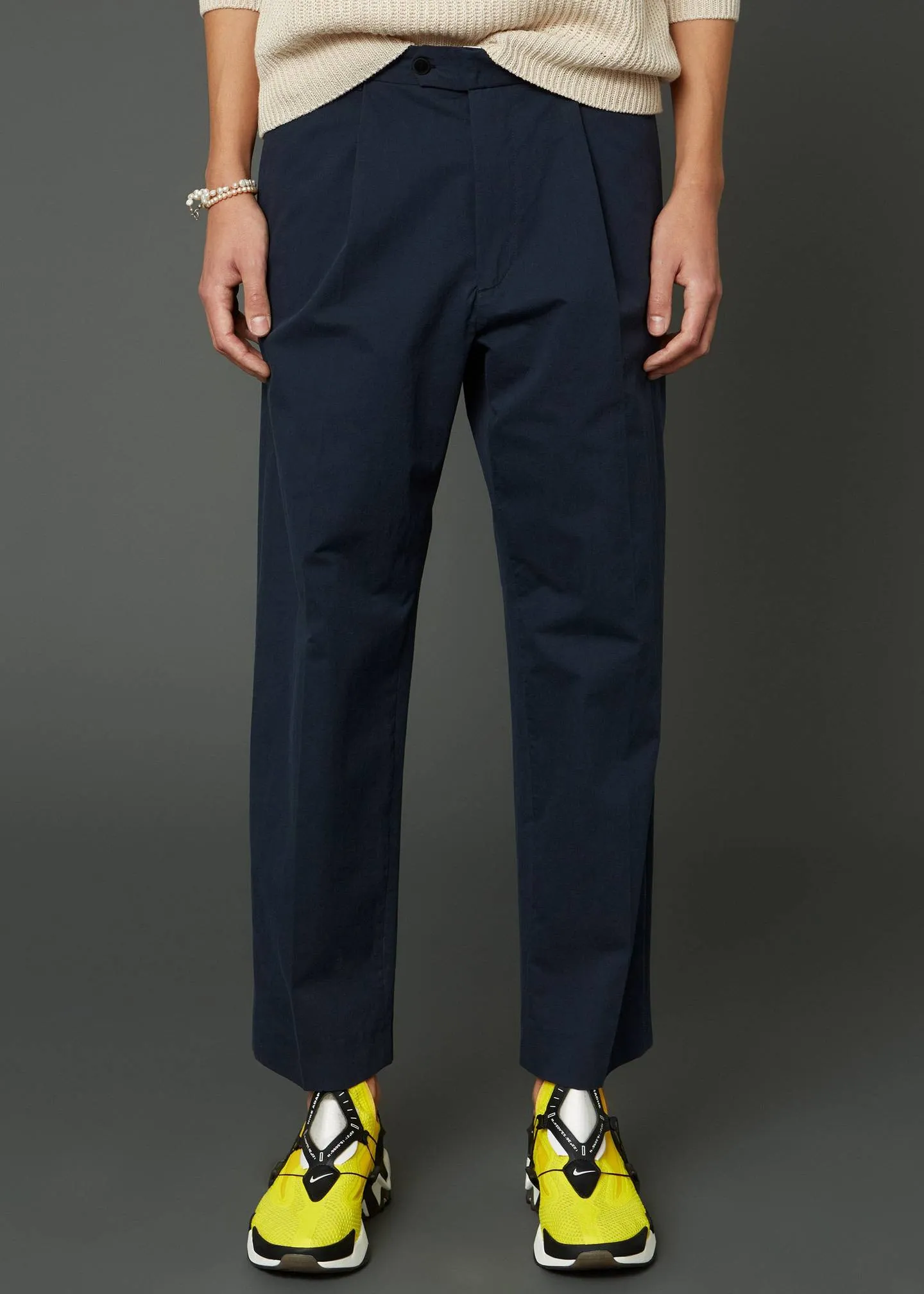 Hope Take Navy Trousers - Optimized Fit