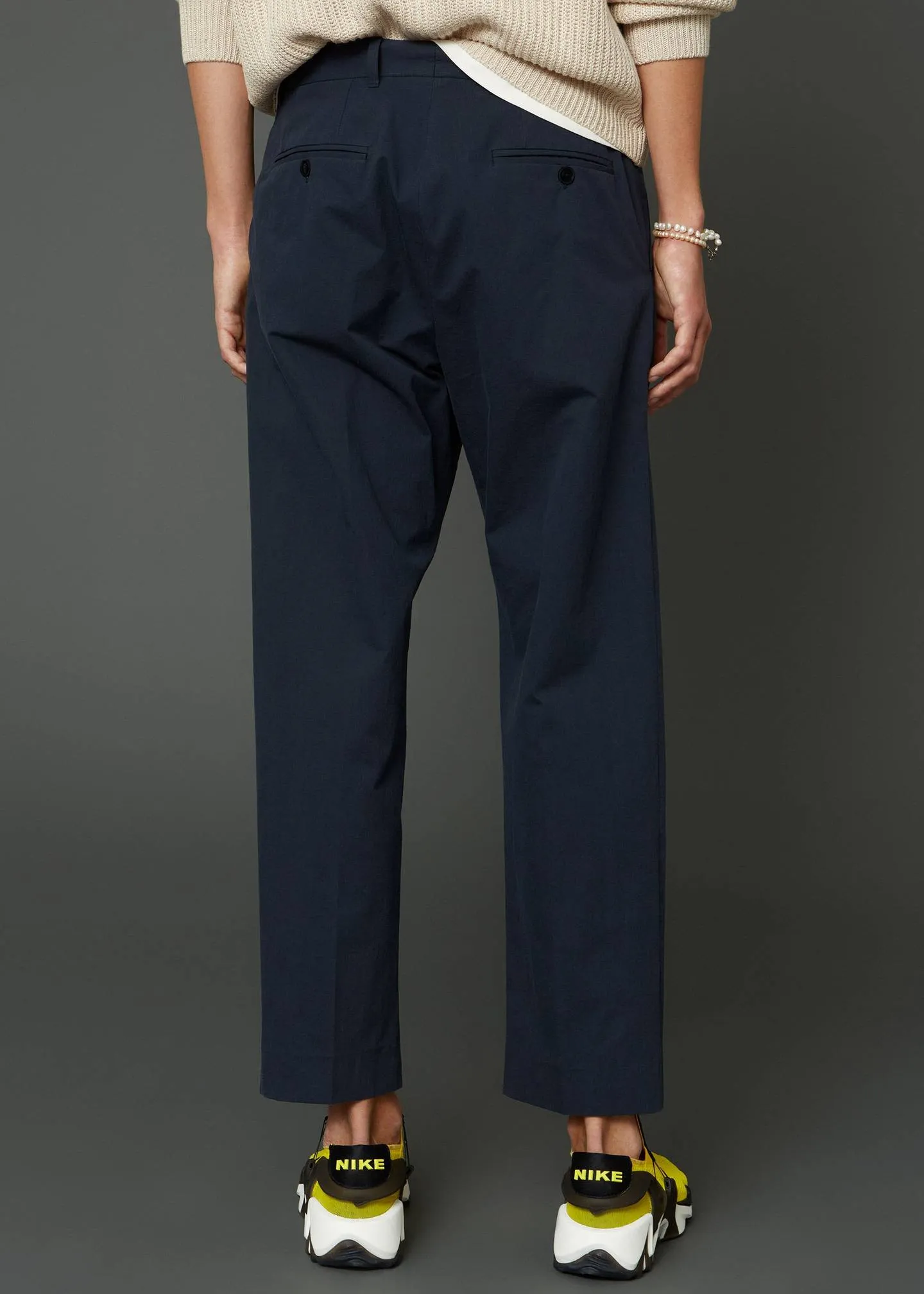 Hope Take Navy Trousers - Optimized Fit