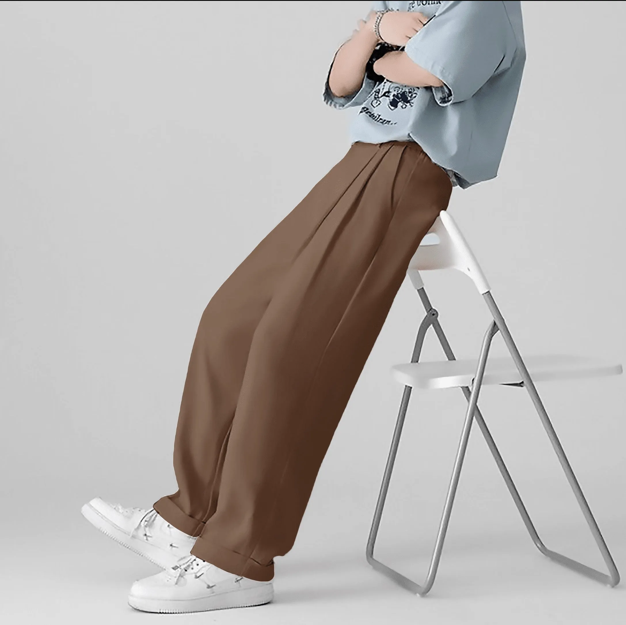 Korean Baggy Loose Fit Pants For Men