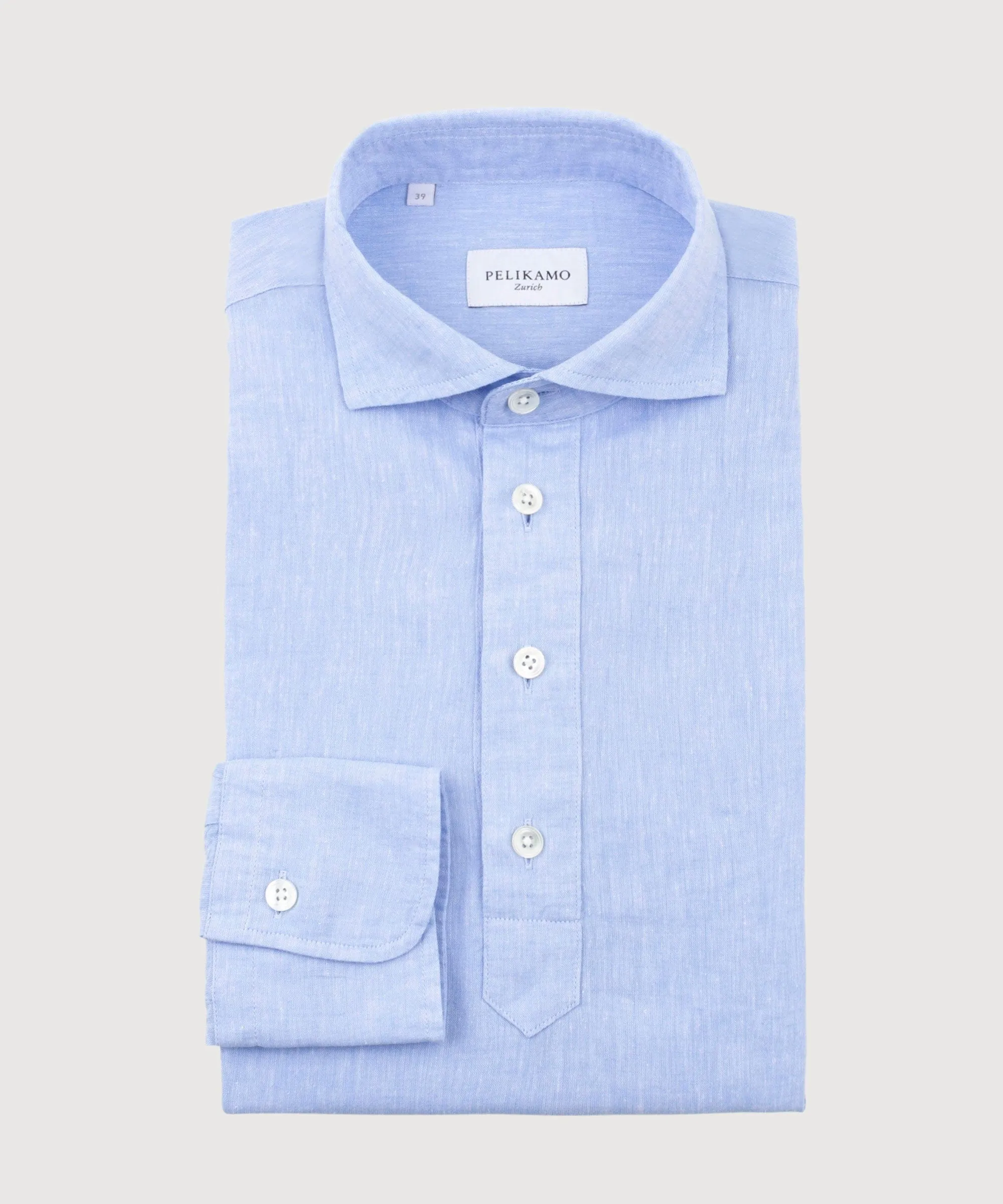 Linen Pop Over Shirt