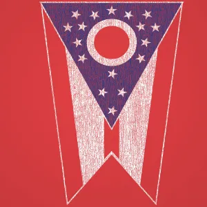 Vintage Ohio Flag